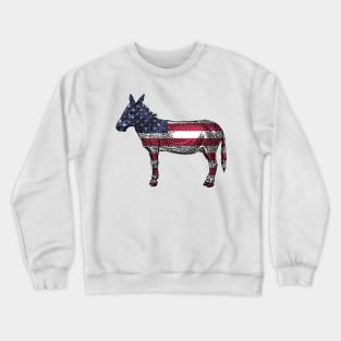 US Elections Democrats Symbol Crewneck Sweatshirt